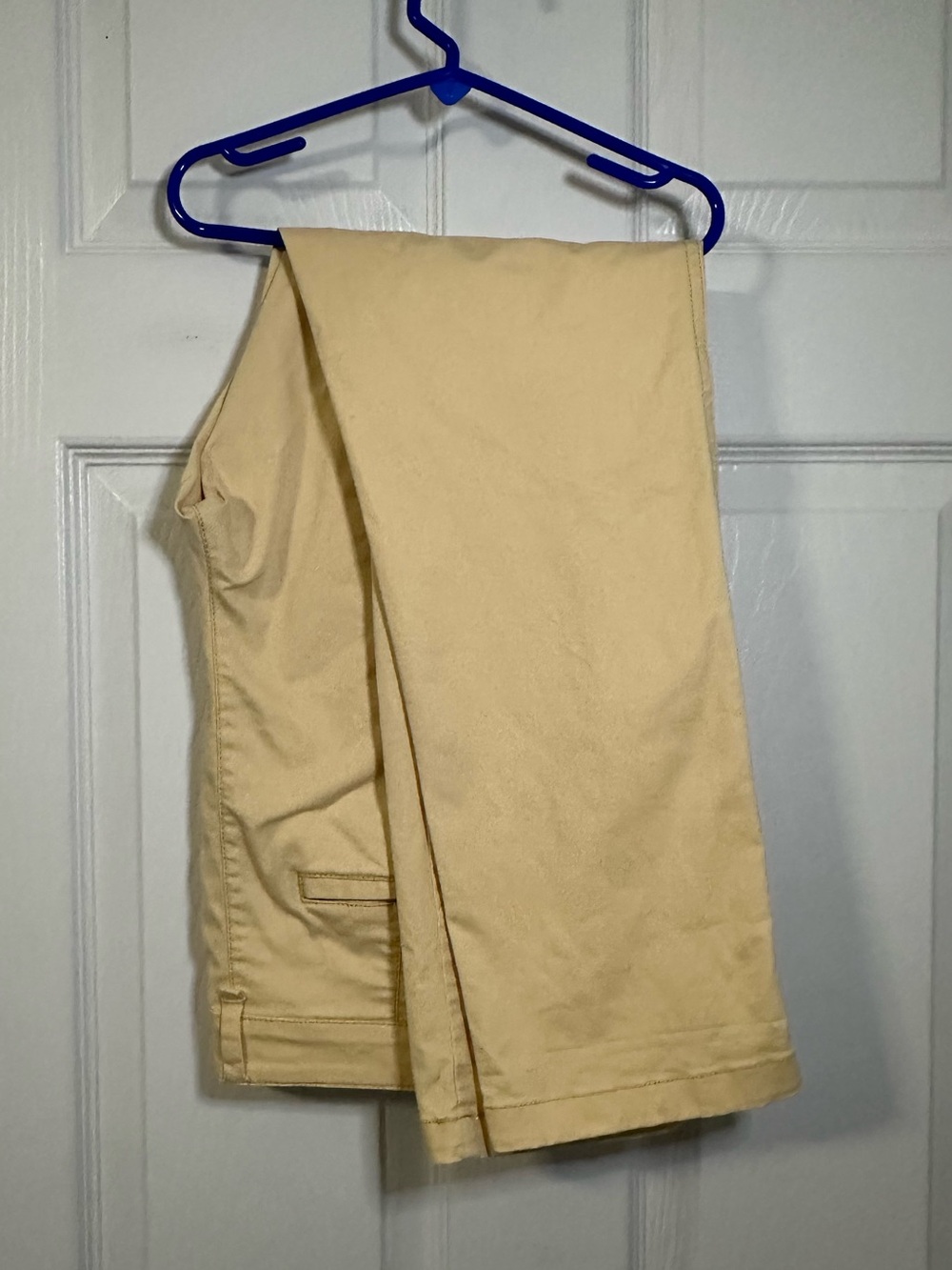 GAP Girlfriend Khaki Pants in Yellow